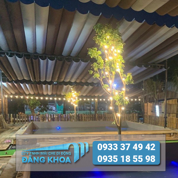 Thi công bạt xếp bạt kéo di động tại Long An - Hotline: 0933 37 49 42