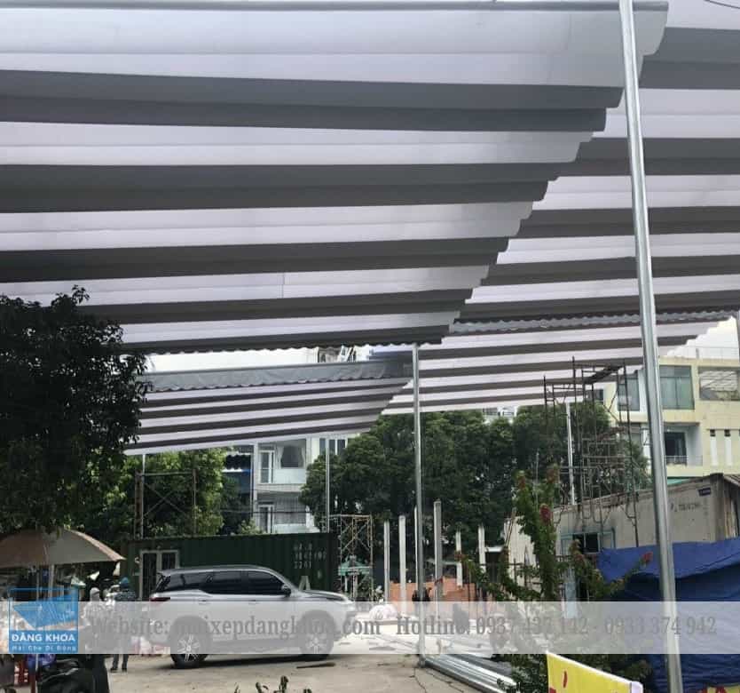 Giá 4 mẫu mái xếp không gian lớn