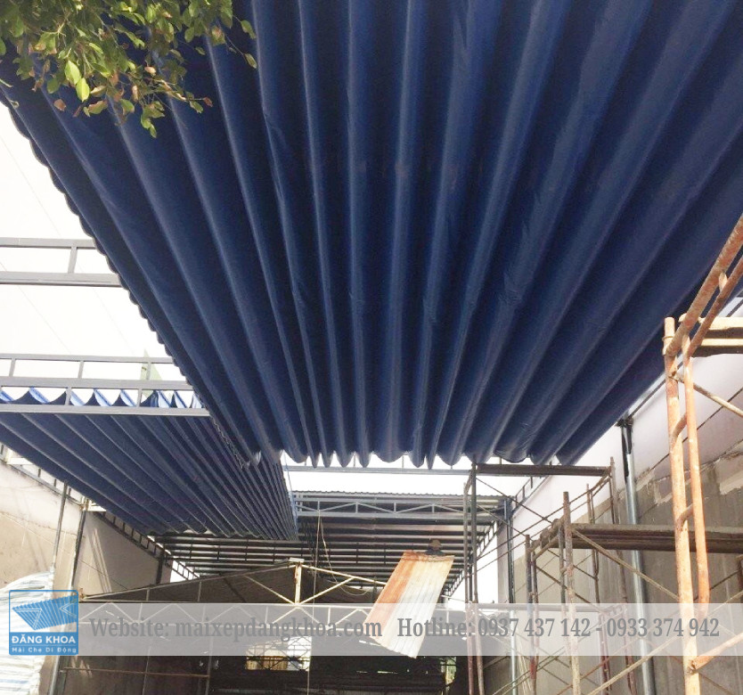 Thi công lắp đặt bạt kéo xếp lượn sóng bền đẹp với giá ưu đãi tại Phú Nhuận 